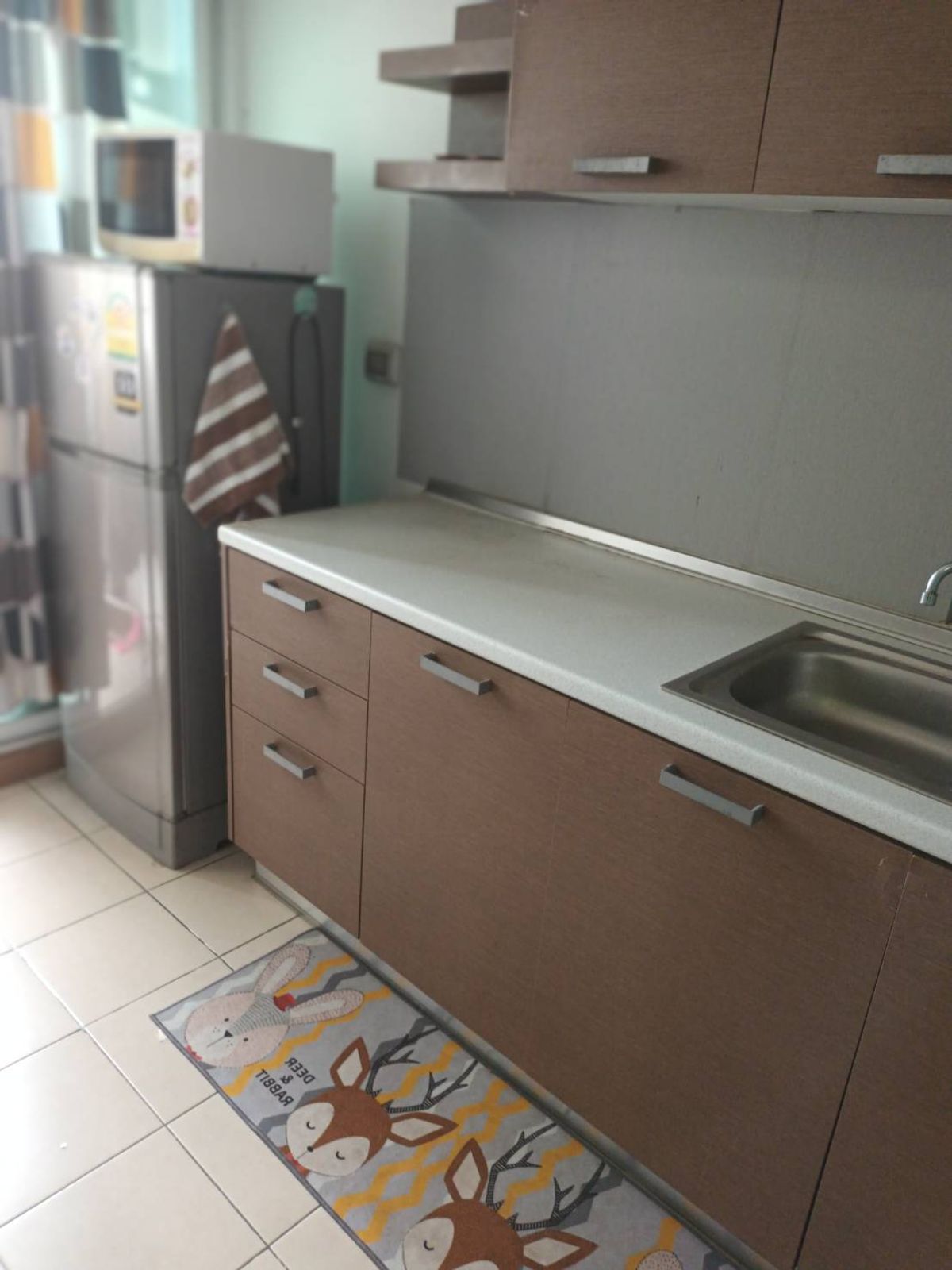 For RentCondoPattanakan, Srinakarin : 💥 Rent !! BLIZ Rama 9 - Hua Mak Condo, 2 bed, 43 sqm. Floor 5, price 10,000, complete electrical appliances.