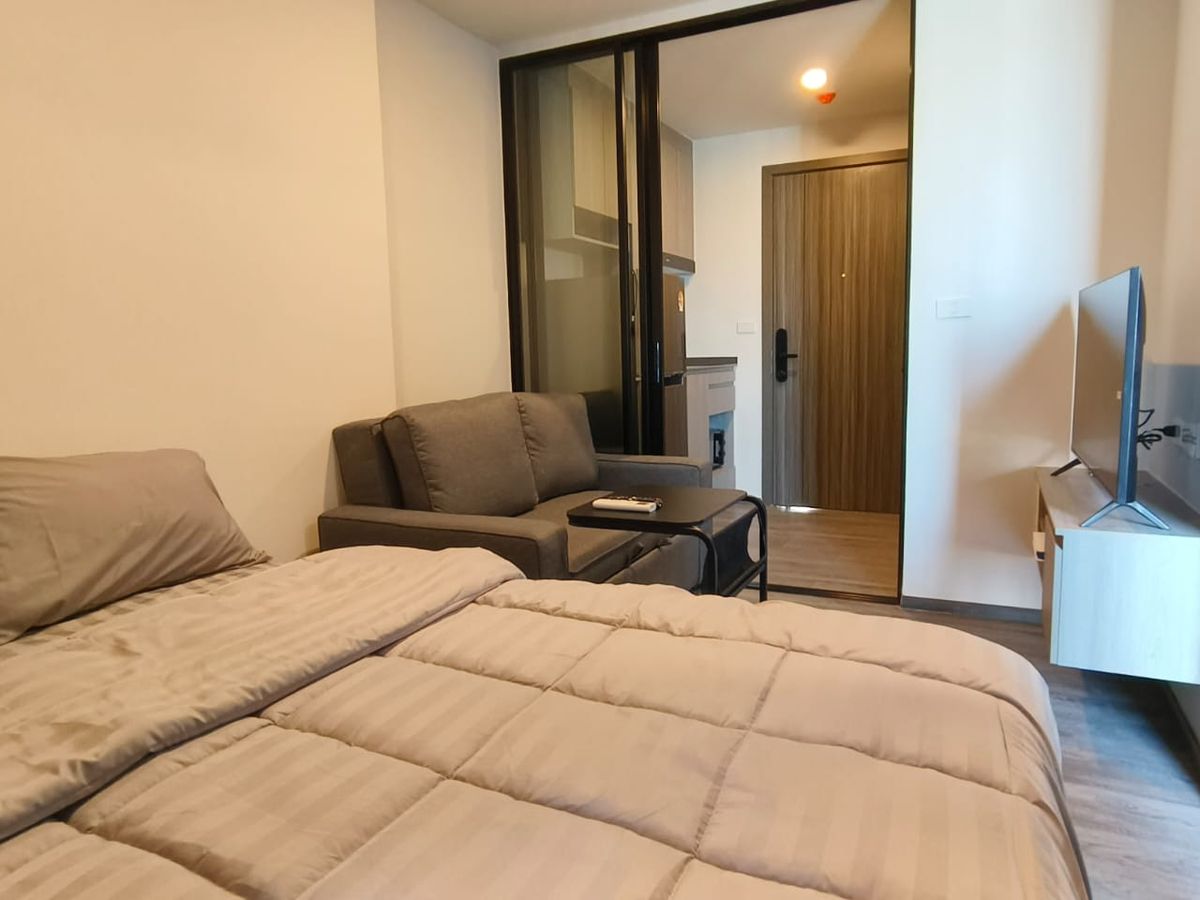 For RentCondoSamut Prakan,Samrong : ⚜️ Condo for rent, The Origin Sukhumvit-Sailuat E22 Station, near BTS, beautiful room, Walk in Closet, only 8300-