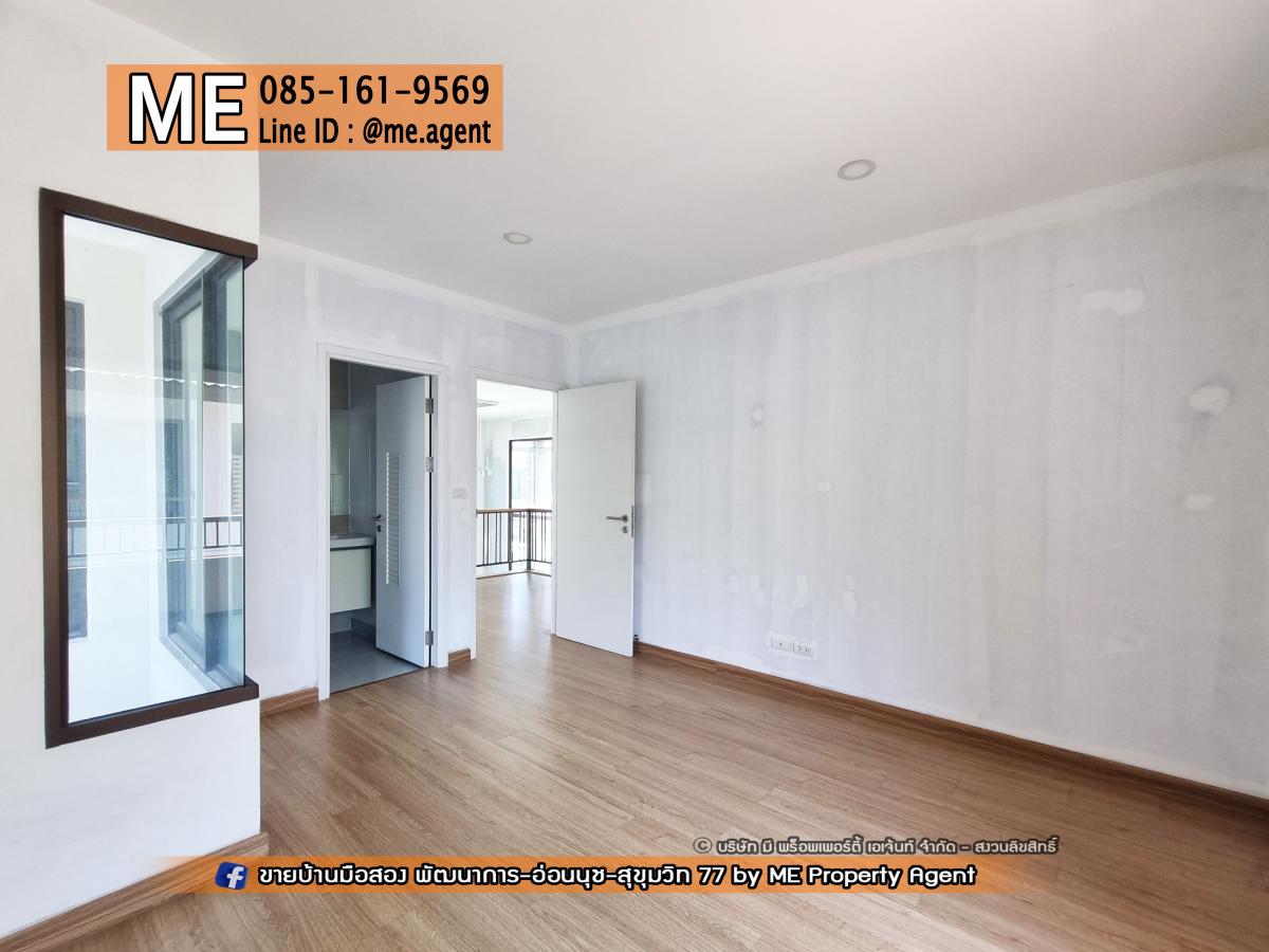 ขายบ้านพัฒนาการ ศรีนครินทร์ : ขายบ้านเดี่ยวหลังใหญ่ 3 ชั้น The Plant Elite พัฒนาการ 38 บ้านใหม่ ไม่เคยอยู่ ถูกสุดในโครงการ ใกล้ทองหล่อ - เอกมัย- สุขุมวิท โทร 085-161-9569 (BT19-52)