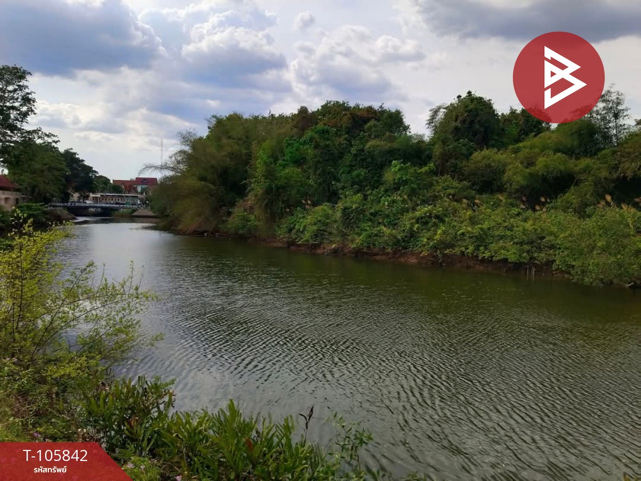 For SaleLandChanthaburi : Land for sale on the waterfront area of ​​4 rai 65 square wah in the heart of Chanthaburi, Tha Chang Chanthaburi