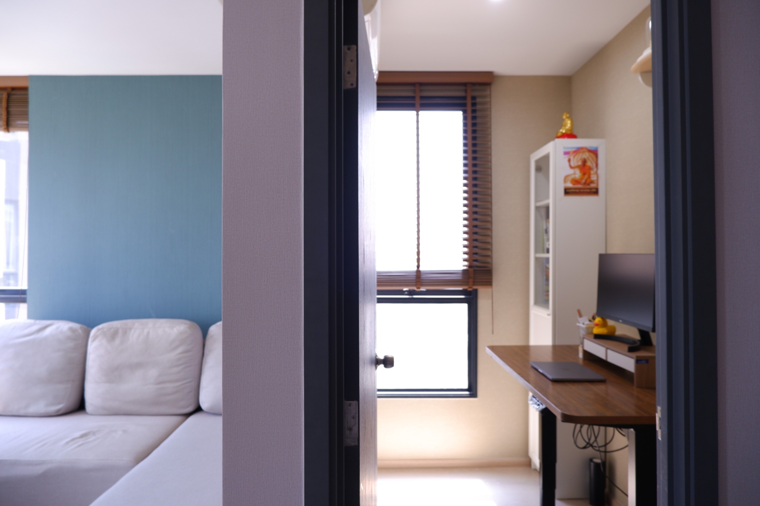 For SaleCondoOnnut, Udomsuk : 🔥 Condo for sale 1 Bed Plus, a beautiful corner room, ready! 🔥