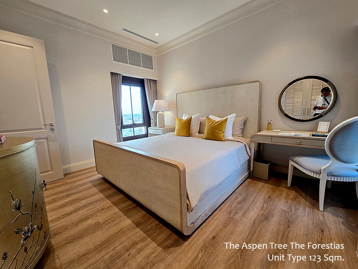 ให้เช่าคอนโดบางนา แบริ่ง ลาซาล : THE ASPEN TREE THE FORESTIAS Bangna ที่พักระดับ Luxury Premium สำหรับสังคมวัยอิสระ 50 ปีขึ้นไป (Retirement Community) แห่งเดียวในประเทศไทย