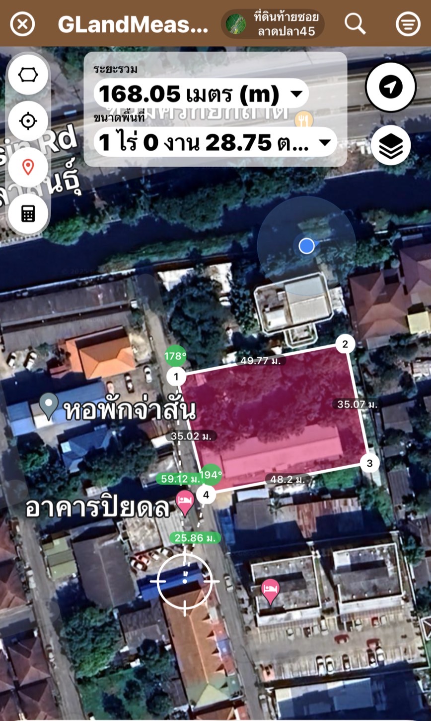 For SaleLandKasetsart, Ratchayothin : Land for sale near Kaset Intersection 200-400 Sq. Very good location.
