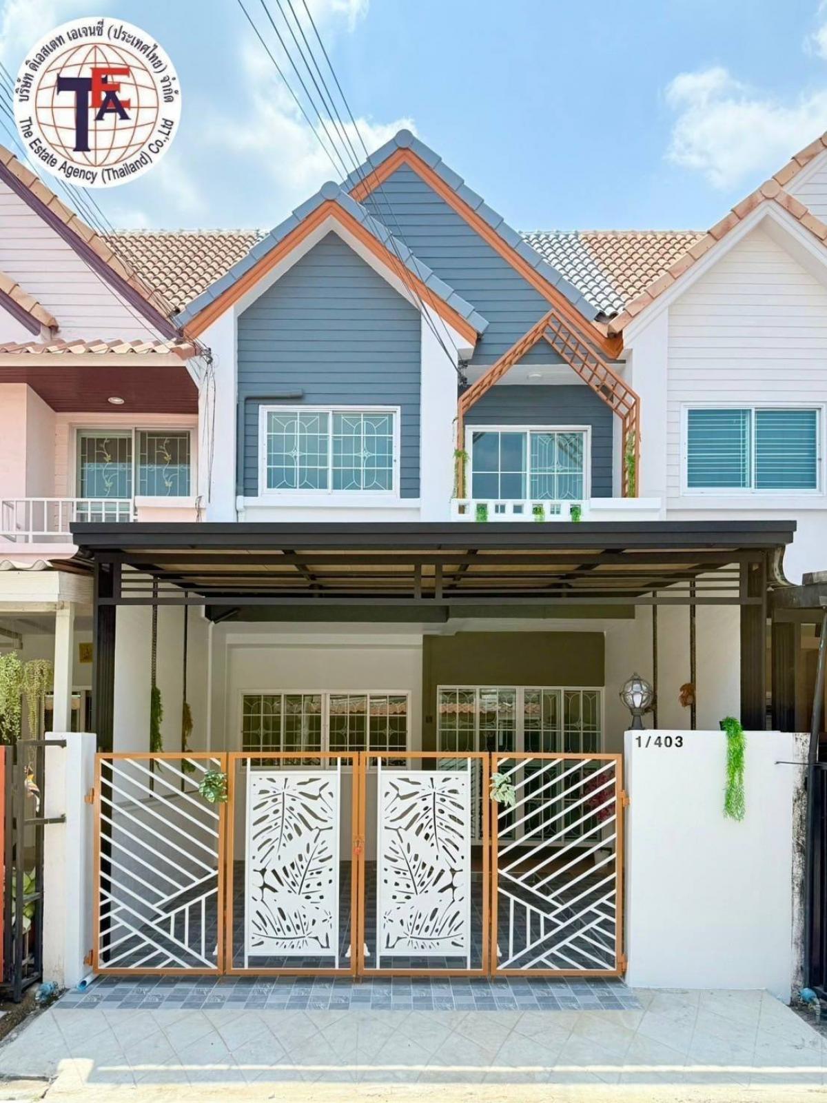 ขายทาวน์โฮมนวมินทร์ รามอินทรา : ขายทาวน์เฮ้าส์ 2 ชั้น หมู่บ้านรัชธานี สายไหม 23/1 ตลาดยิ่งเจริญ รถไฟฟ้าสายสีเขียว สะพานใหม่ ลำลูกกา โรงพยาบาลภูมิพล โรงพยาบาลสายไหม โรงเรียนสารสาสน์ พหลโยธิน 54/1 สุขาภิบาล 5 เทพรักษ์ เพลินนารี่มอลล์