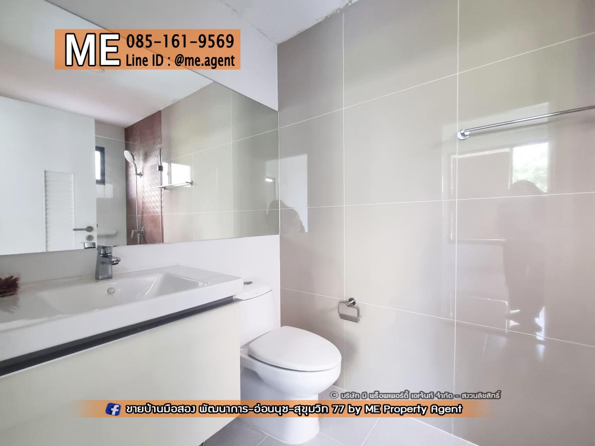 ขายบ้านพัฒนาการ ศรีนครินทร์ : ขายบ้านเดี่ยวหลังใหญ่ 3 ชั้น The Plant Elite พัฒนาการ 38 บ้านใหม่ ไม่เคยอยู่ ถูกสุดในโครงการ ใกล้ทองหล่อ - เอกมัย- สุขุมวิท โทร 085-161-9569 (BT19-52)