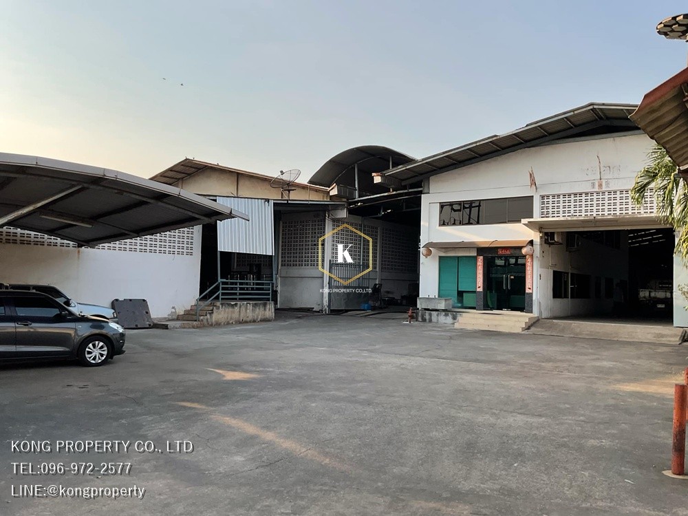 For RentWarehouseMahachai Samut Sakhon : Factory for rent, Rama 2, Mahachai, Tha Sai, Samut Sakhon, with Factory Certificate 4