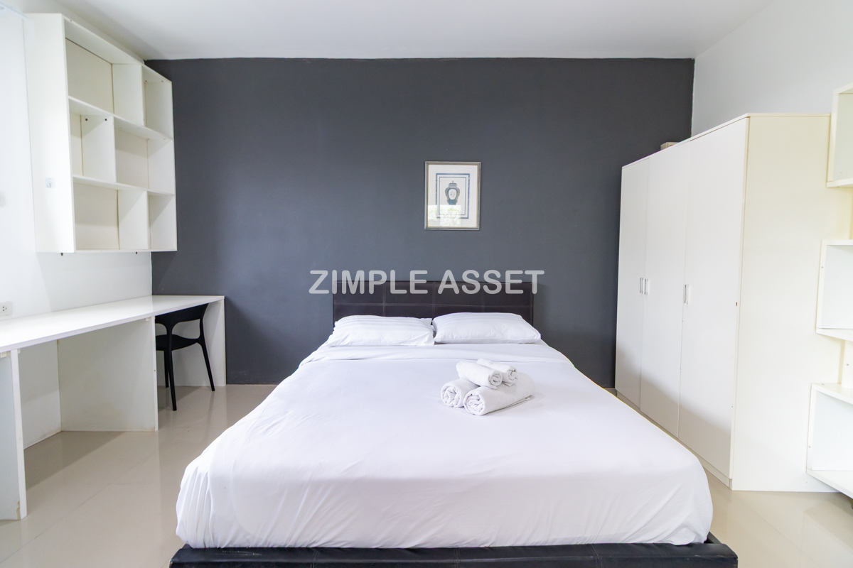 For RentMin Buri, Romklao : Line: @zimple_assset Apartments ready to be in Romklao area There are both daily and monthly room services. The room is ready, beautiful, clean, safe.