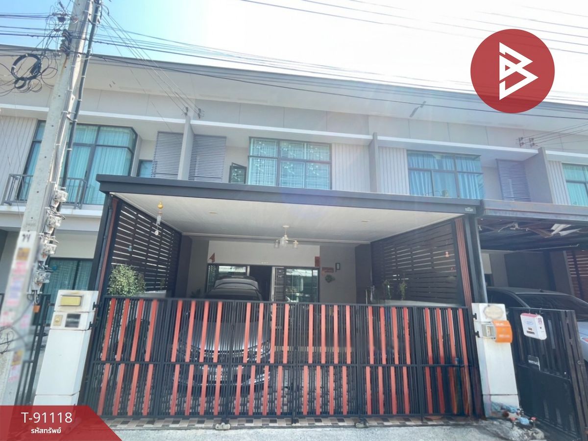 ขายทาวน์โฮมสมุทรปราการ สำโรง : ขายทาวน์เฮ้าส์ หมู่บ้านพฤกษาวิลล์ 97 วงแหวน-อ่อนนุช สมุทรปราการ พร้อมอยู่