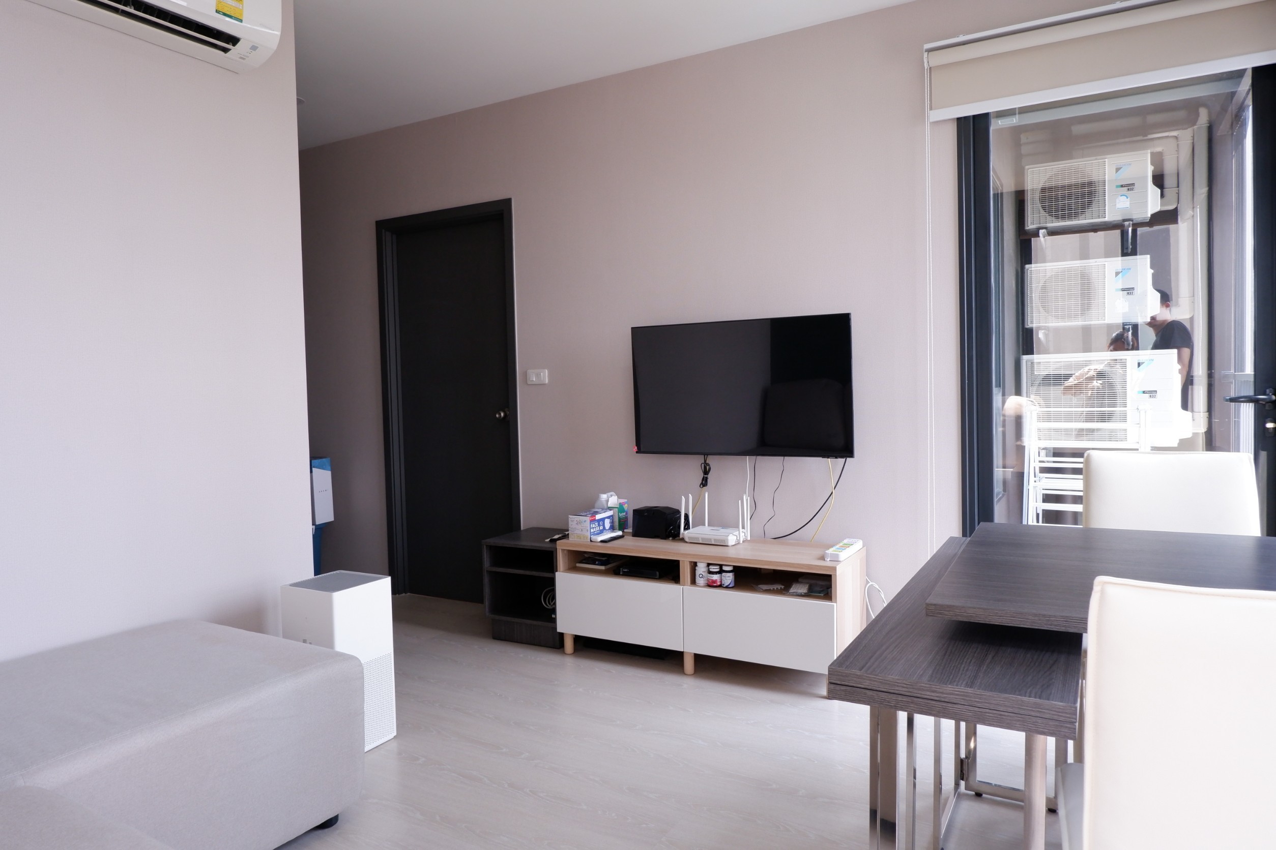 For SaleCondoOnnut, Udomsuk : 🔥 Condo for sale 1 Bed Plus, a beautiful corner room, ready! 🔥