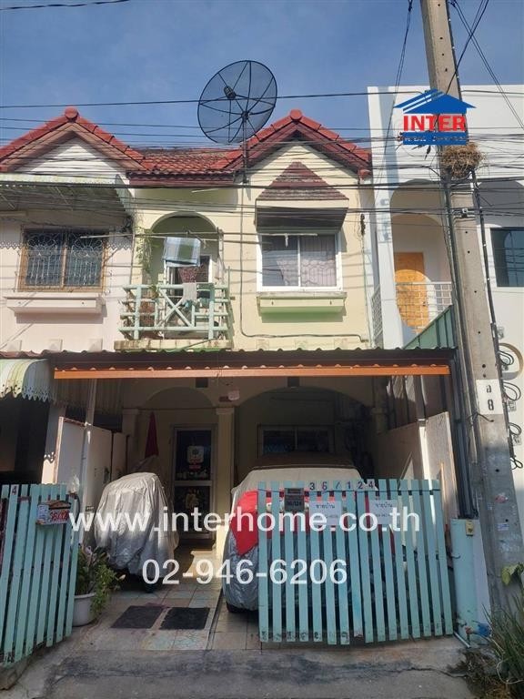 ขายทาวน์โฮมนนทบุรี บางใหญ่ บางบัวทอง : ทาวน์โฮม 2 ชั้น 16.6 ตร.ว. หมู่บ้านนครทอง ปาร์ควิว 1 ถนนกาญจนาภิเษก ถนนบางกรวย-ไทรน้อย บางบัวทอง นนทบุรี