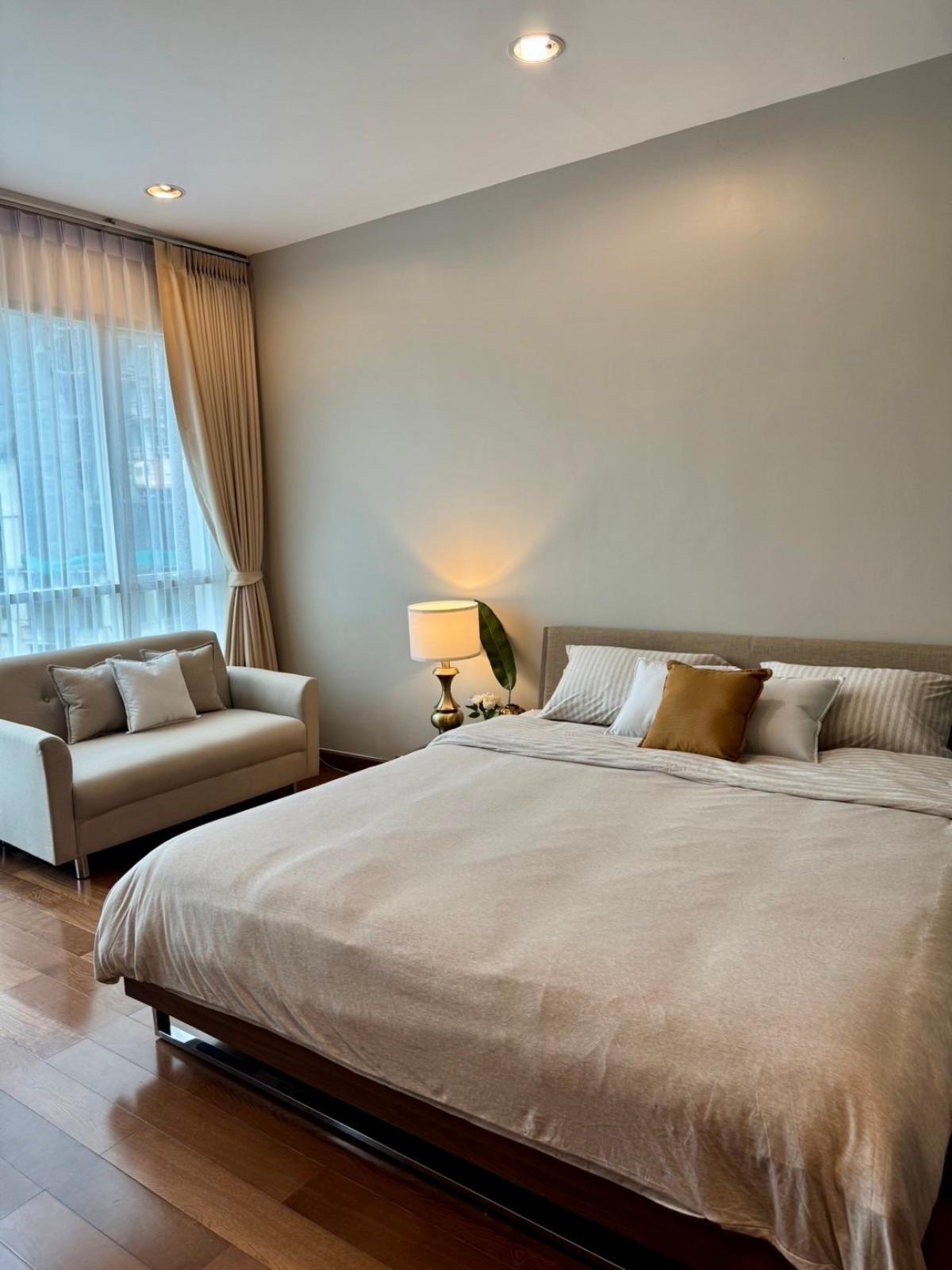 For RentCondoWitthayu, Chidlom, Langsuan, Ploenchit : The Address Chidlom, Studio bed, 25000 per month