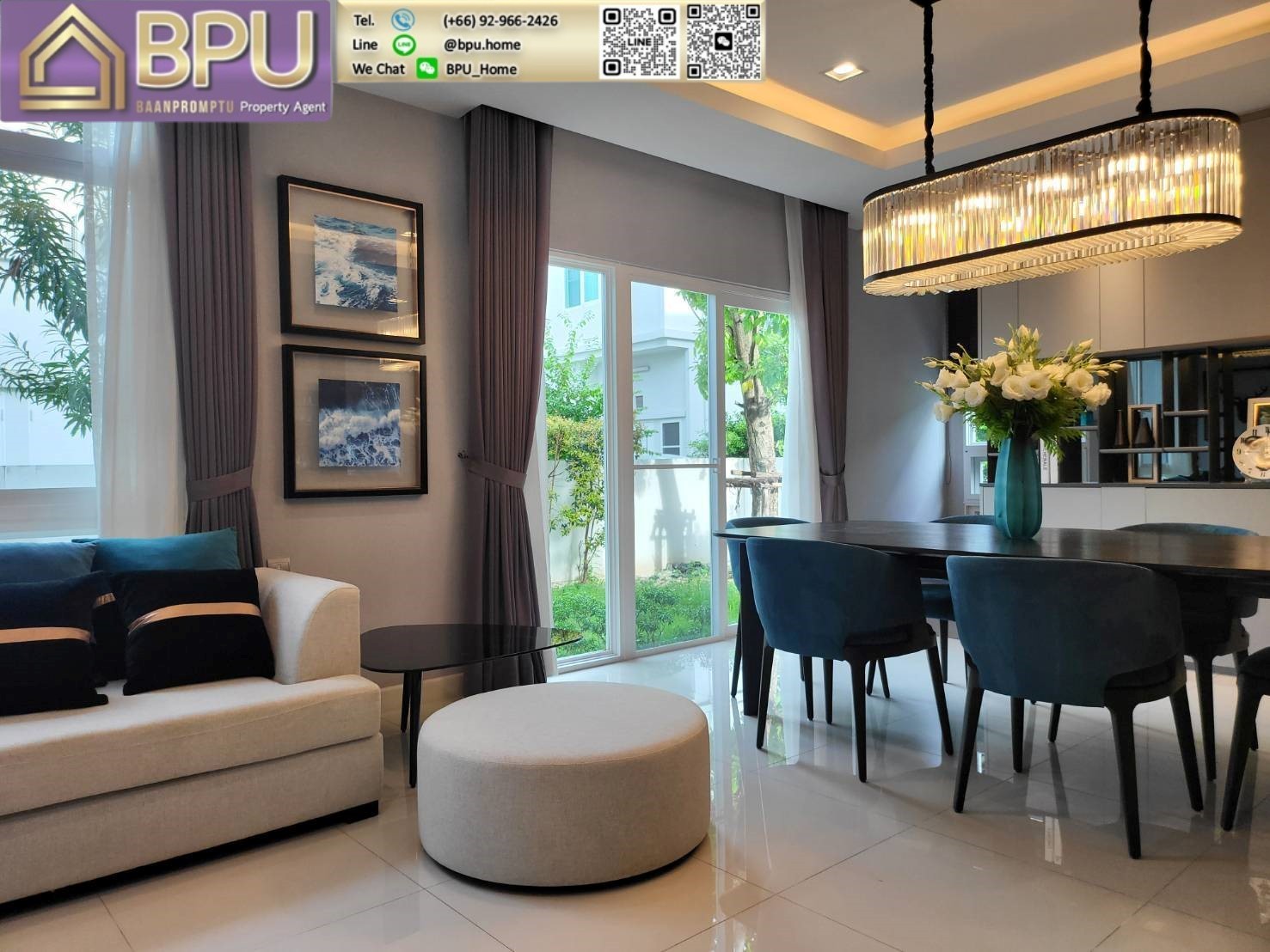 ให้เช่าบ้านบางนา แบริ่ง ลาซาล : **4 Bedrooms Single House for Rent ** Mantana 2 Bangna km.7 near Mega Bangna