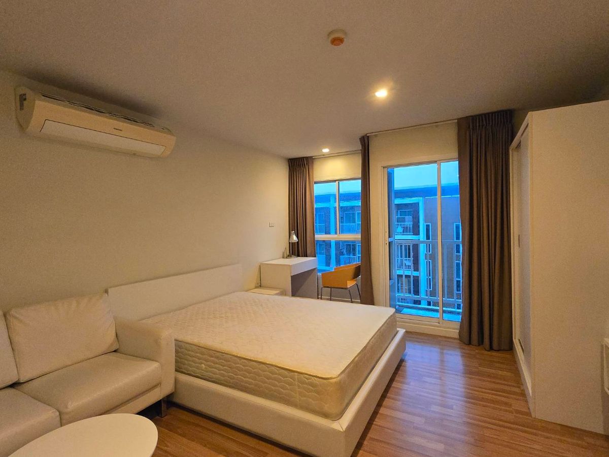 ให้เช่าคอนโดเลียบทางด่วนรามอินทรา :  ให้เช่า🚝 We condo เอกมัย-รามอินทรา ห้องพร้อมอยู่ ราคาดี ชั้นสูง วิวสวน📱Line: @promptcondo