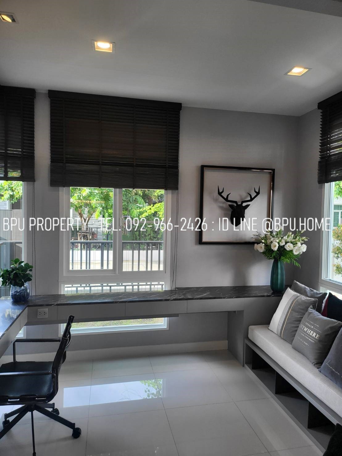 ให้เช่าบ้านบางนา แบริ่ง ลาซาล : **4 Bedrooms Single House for Rent ** Mantana 2 Bangna km.7 near Mega Bangna