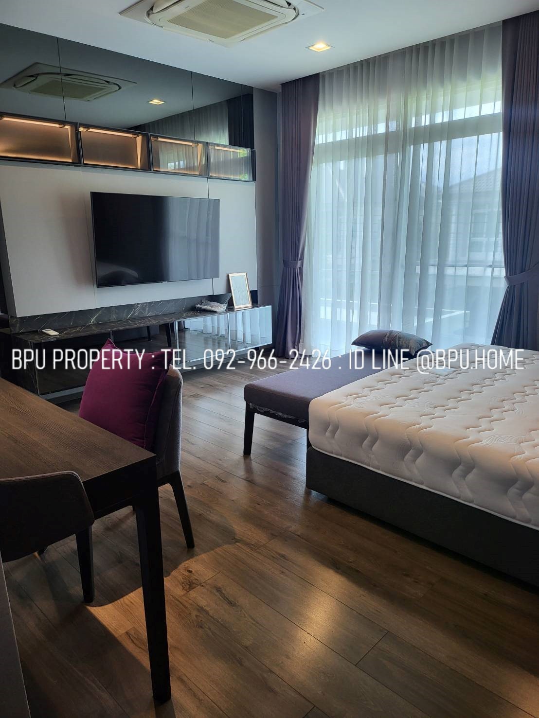 ให้เช่าบ้านบางนา แบริ่ง ลาซาล : **4 Bedrooms Single House for Rent ** Mantana 2 Bangna km.7 near Mega Bangna