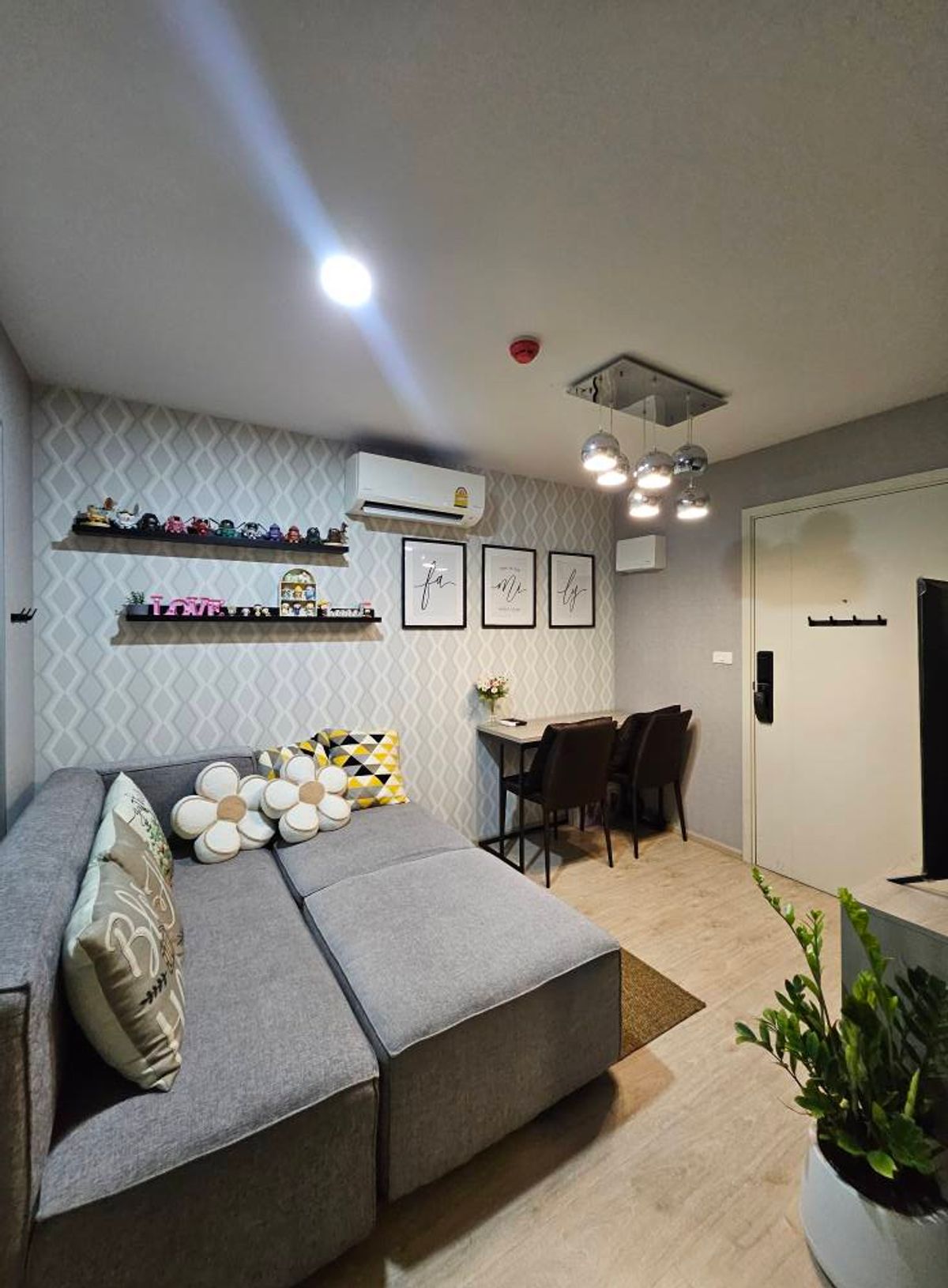 For SaleCondoKasetsart, Ratchayothin : Fully furnished, 6th floor, open view⭐Elio Del Moss Phahon Yothin 34