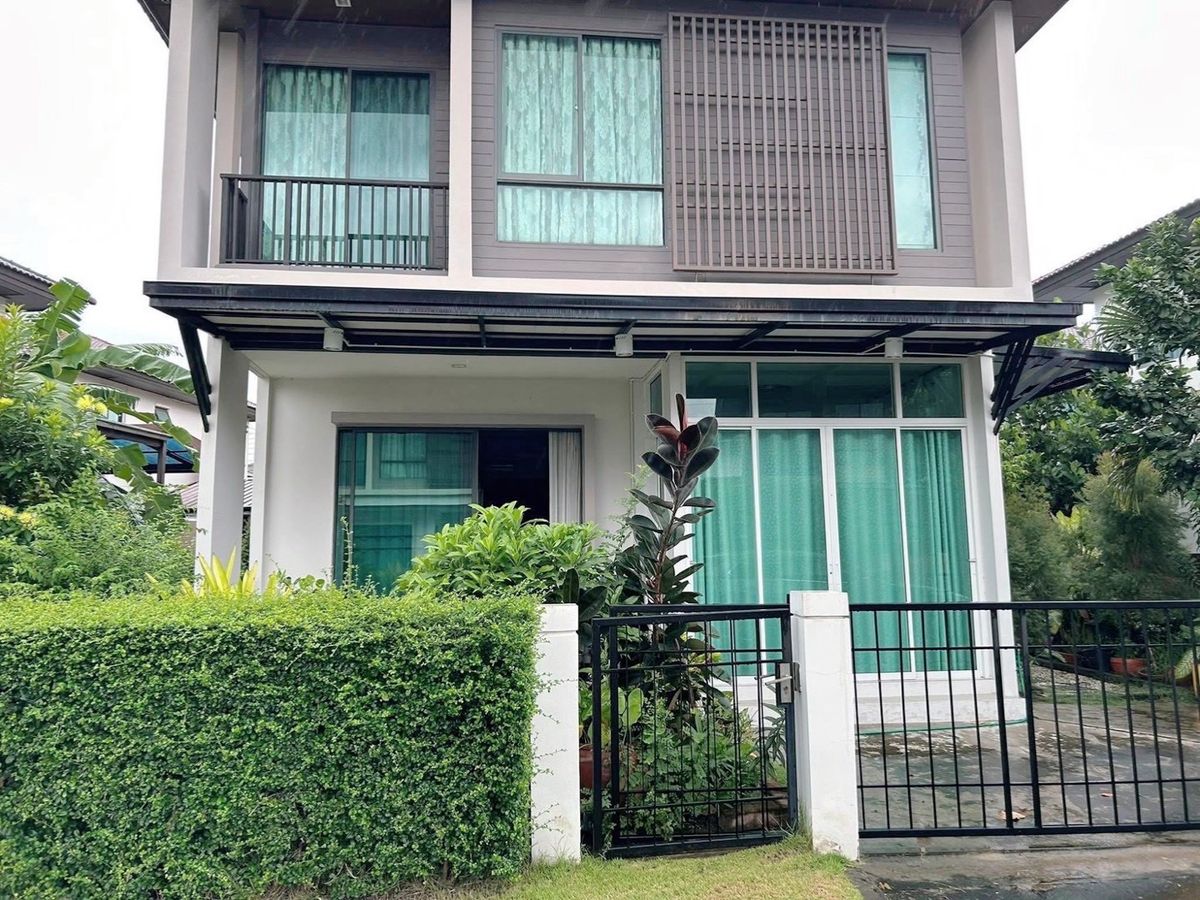 For RentHouseNawamin, Ramindra : 120,000.- Rent a detached house, Soi Phahonyothin 48, Junction 5, near BTS, Saiyud station