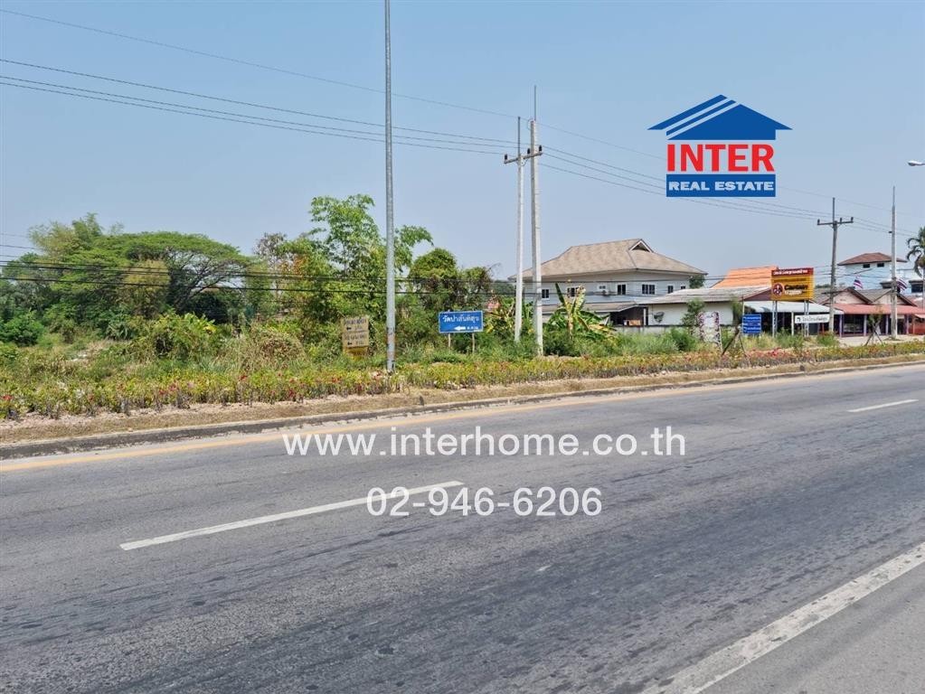 For SaleLandChiang Mai : Empty land 6 rai 69 sq.w. Land near Song Khwae Subdistrict Municipality Road number 108 Bypass Road, San Pa Tong, Hang Dong (Number 116,119) Doi Lo, Chiang Mai