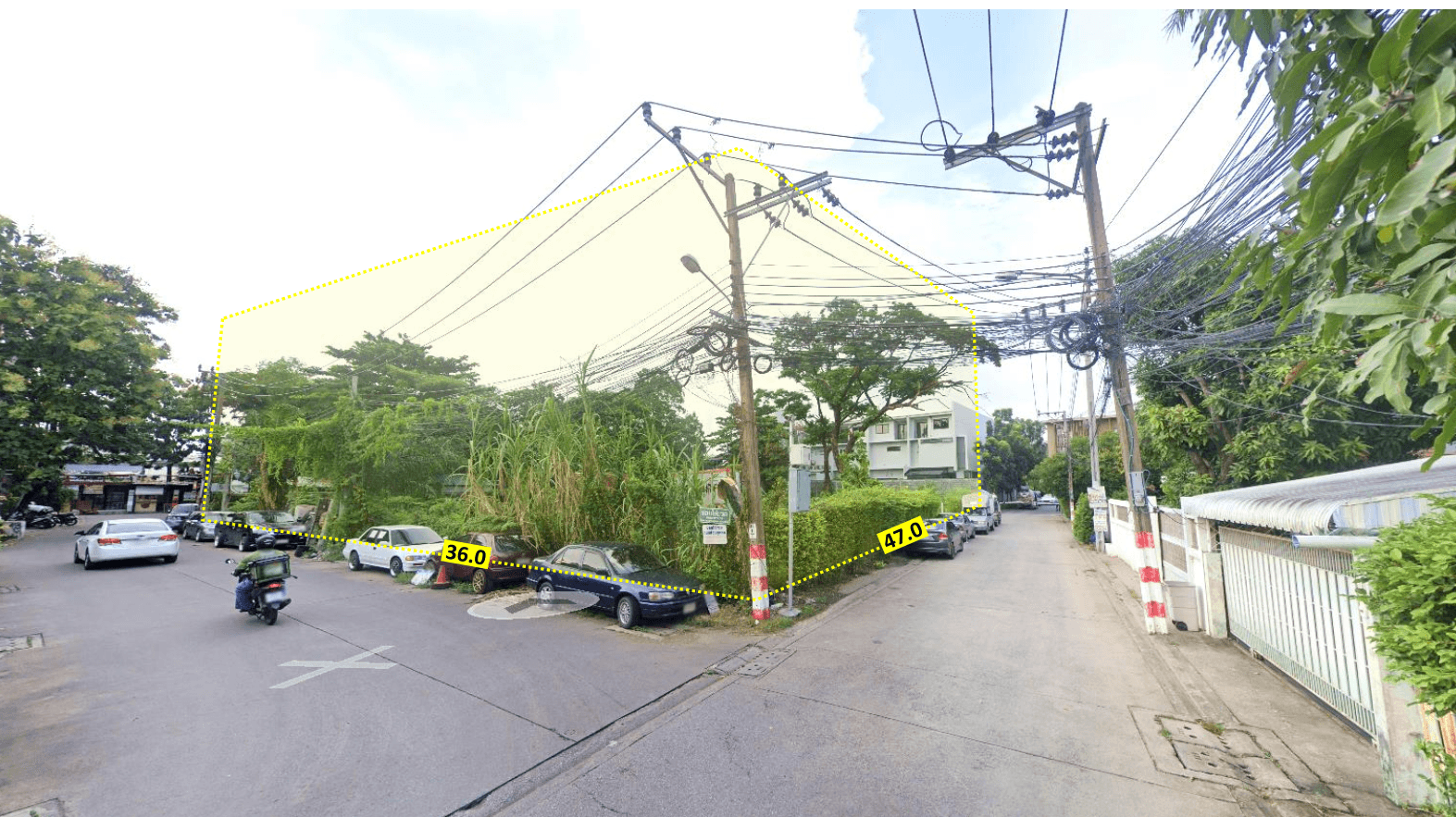 For SaleLandPattanakan, Srinakarin : Urgent land for sale in Phatthanakan area, Soi Phatthanakan 32, through 38 紧急出售！帕塔纳坎区 1 莱土地。。