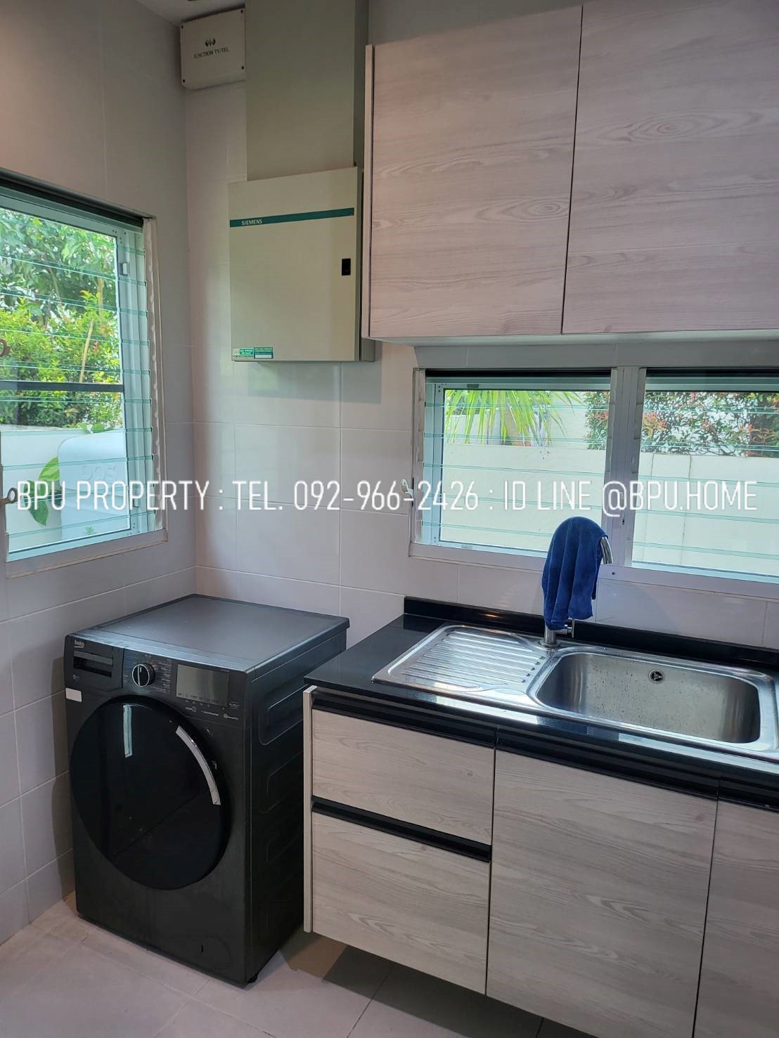 ให้เช่าบ้านบางนา แบริ่ง ลาซาล : **4 Bedrooms Single House for Rent ** Mantana 2 Bangna km.7 near Mega Bangna