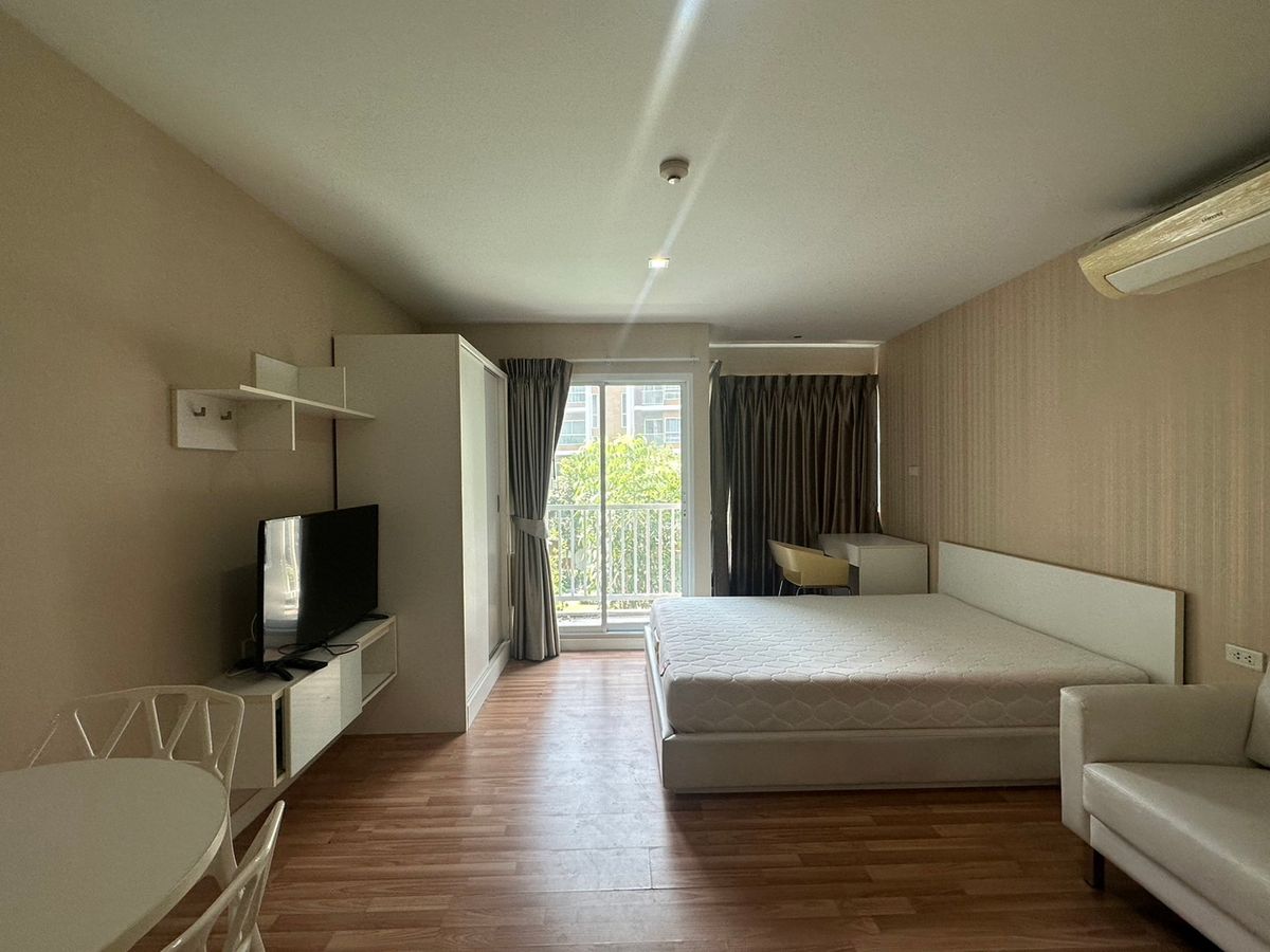 ให้เช่าคอนโดเลียบทางด่วนรามอินทรา :  ให้เช่า🚝 We condo เอกมัย-รามอินทรา ห้องพร้อมอยู่ ราคาดี วิวสระ📱Line: @promptcondo