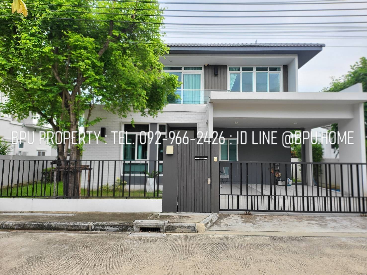 ให้เช่าบ้านบางนา แบริ่ง ลาซาล : **4 Bedrooms Single House for Rent ** Mantana 2 Bangna km.7 near Mega Bangna
