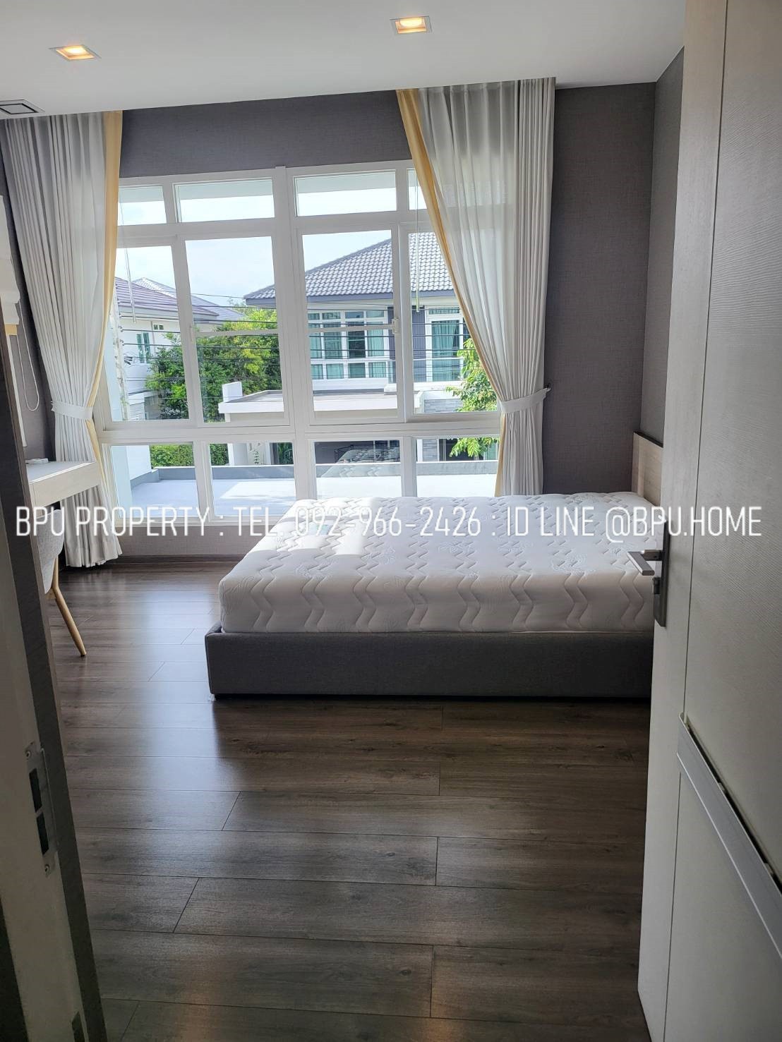 ให้เช่าบ้านบางนา แบริ่ง ลาซาล : **4 Bedrooms Single House for Rent ** Mantana 2 Bangna km.7 near Mega Bangna