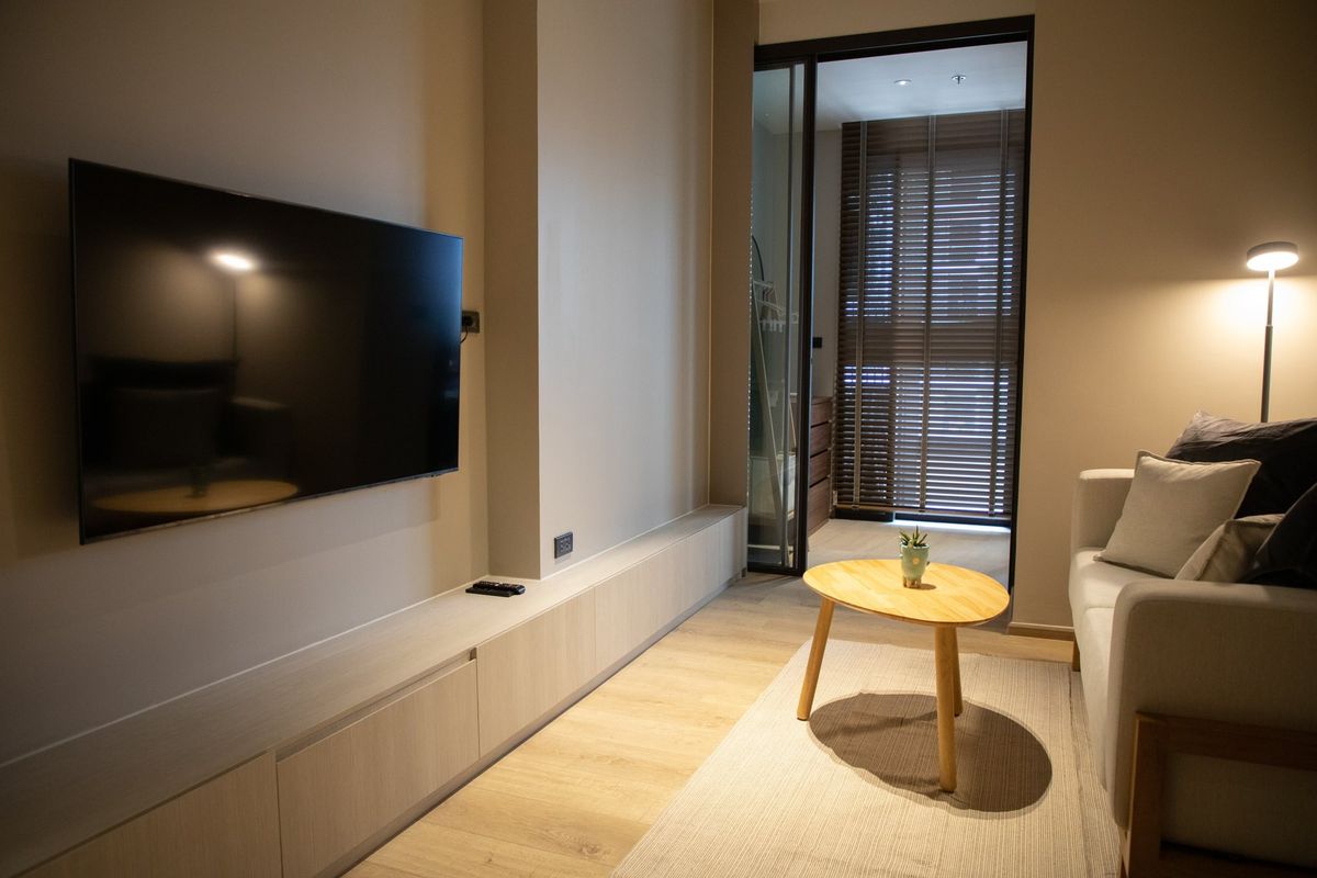 ให้เช่าคอนโดสุขุมวิท อโศก ทองหล่อ : เช่าคอนโด✨ The FINE Bangkok Thonglor - Ekamai (1 ห้องนอน 35 ตรม.) Fully furnished