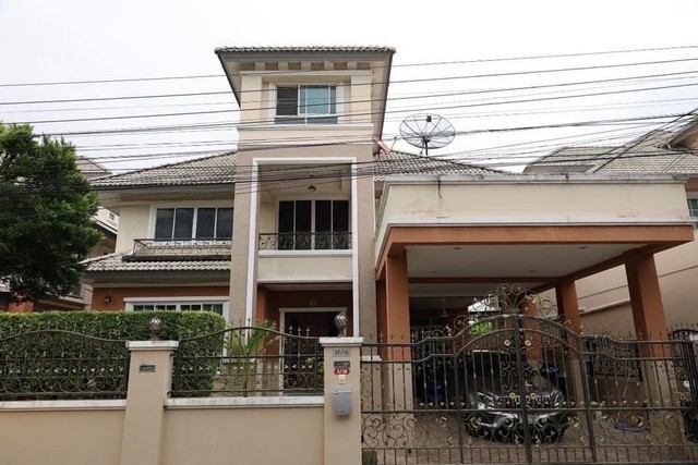 For SaleHousePinklao, Charansanitwong : HR2276 House for sale Im Amporn Village 2 Ratchapruek with full furniture Location near Crystal Ratchaphruek