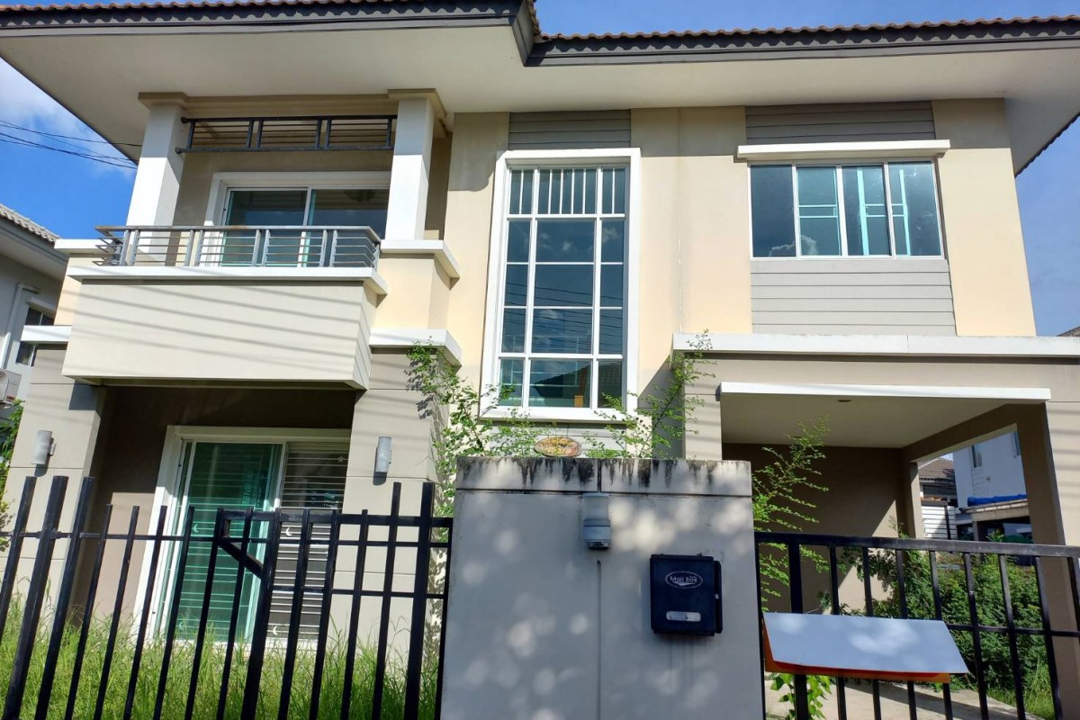 For SaleHouse : บ้านเดี่ยว 2 ชั้น หมู่บ้านพฤกษาวิลเลจ 30 The Season  แจ้งวัฒนะ – ราชพฤกษ์ The Season 50.7 ตรว. ราคาพิเศษ 3,050,000 บาท