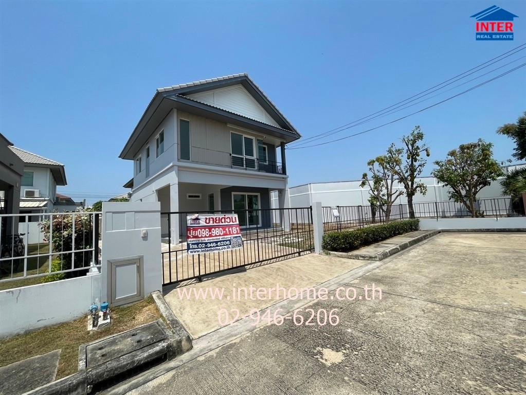 ขายบ้านพระราม 2 บางขุนเทียน : บ้านเดี่ยว 2 ชั้น 82.7 ตร.ว. หมู่บ้านวิลลาจจิโอ พระราม2 ใกล้โรงงานฮาตาริ ซอยบางกระดี่35/1 ถนนพระราม2 ถนนบางกระดี่ เขตบางขุนเทียน กรุงเทพมหานคร