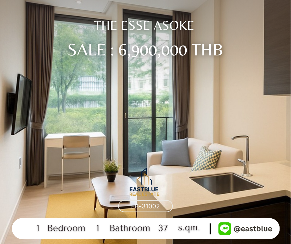 For SaleCondoSukhumvit, Asoke, Thonglor : 🏢 ขายคอนโดหรู The Esse Asoke ห้องสวย ทำเลดี ใกล้ BTS/MRT อโศก!