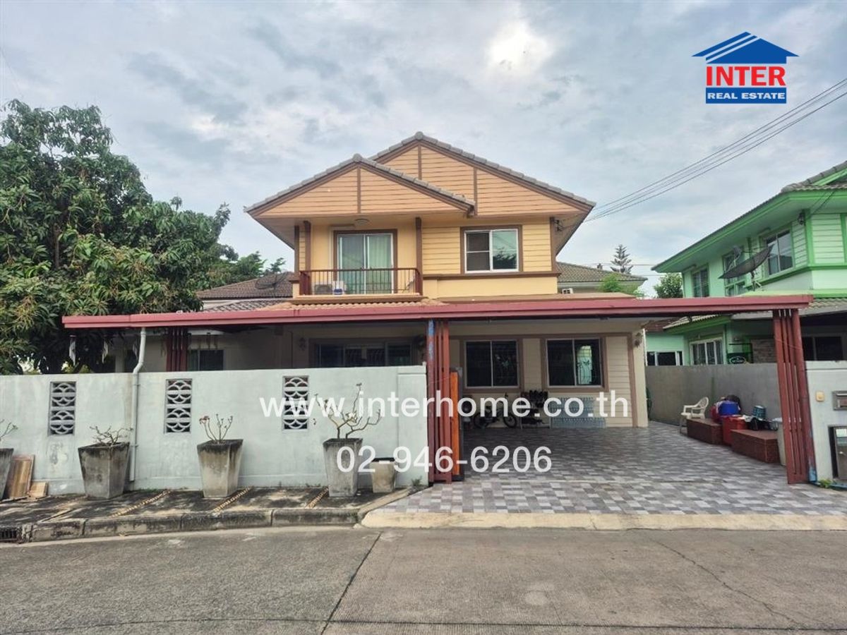 ขายบ้านปทุมธานี รังสิต ธรรมศาสตร์ : บ้านเดี่ยว 2 ชั้น 72.8 ตร.ว. หมู่บ้านพฤกษ์ลดา2 รังสิต-คลองสี่ ซอย 2/2 ถนนพระองค์เจ้าสาย คลอง 4 ถนนรังสิต-นครนายก ถนนลำลูกกา ลำลูกกา ปทุมธานี