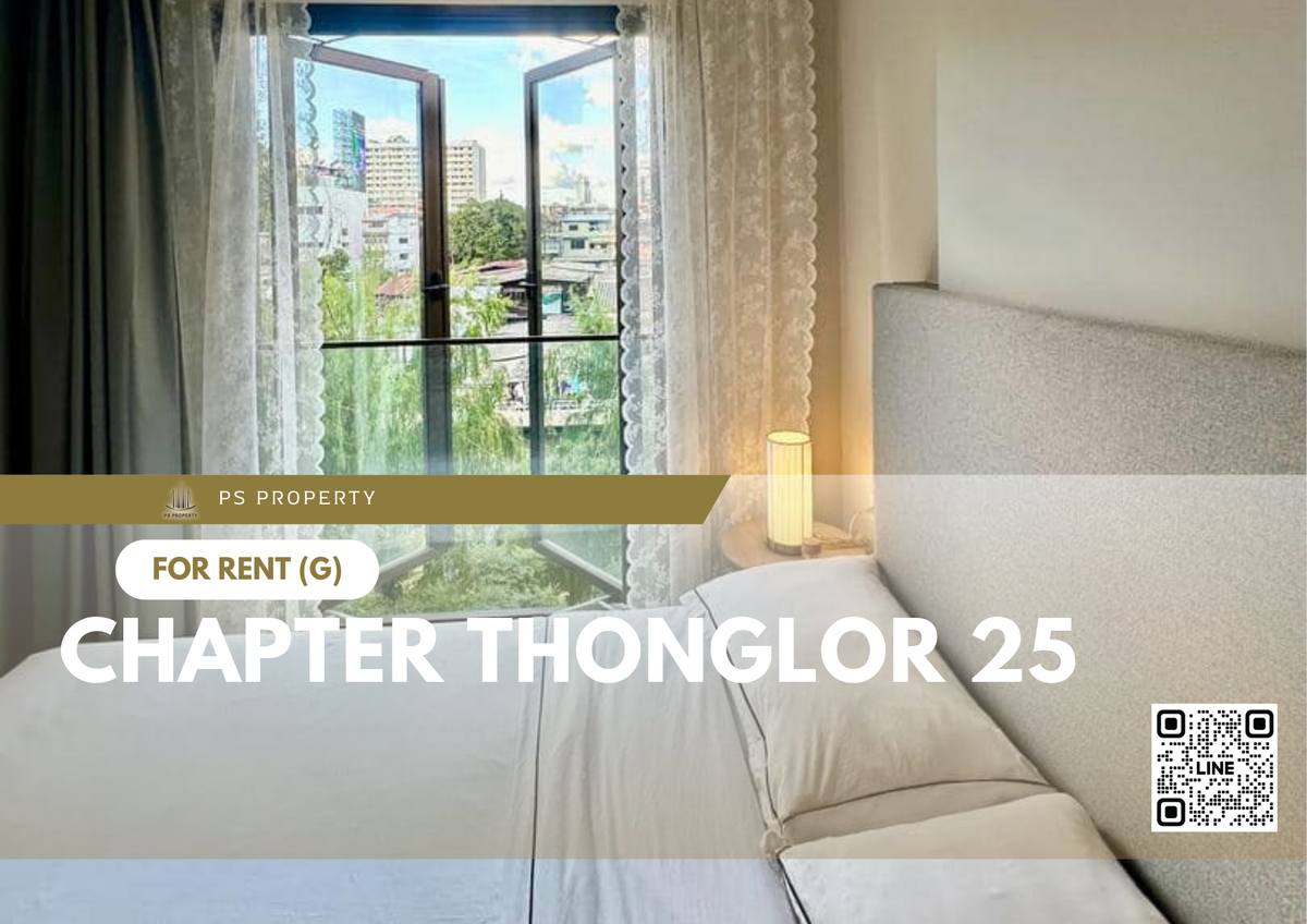 For RentCondoSukhumvit, Asoke, Thonglor : Rent ✨ Chapter Thonglor 25 ✨ Near BTS Phrom Phongphong, furniture and electrical appliances