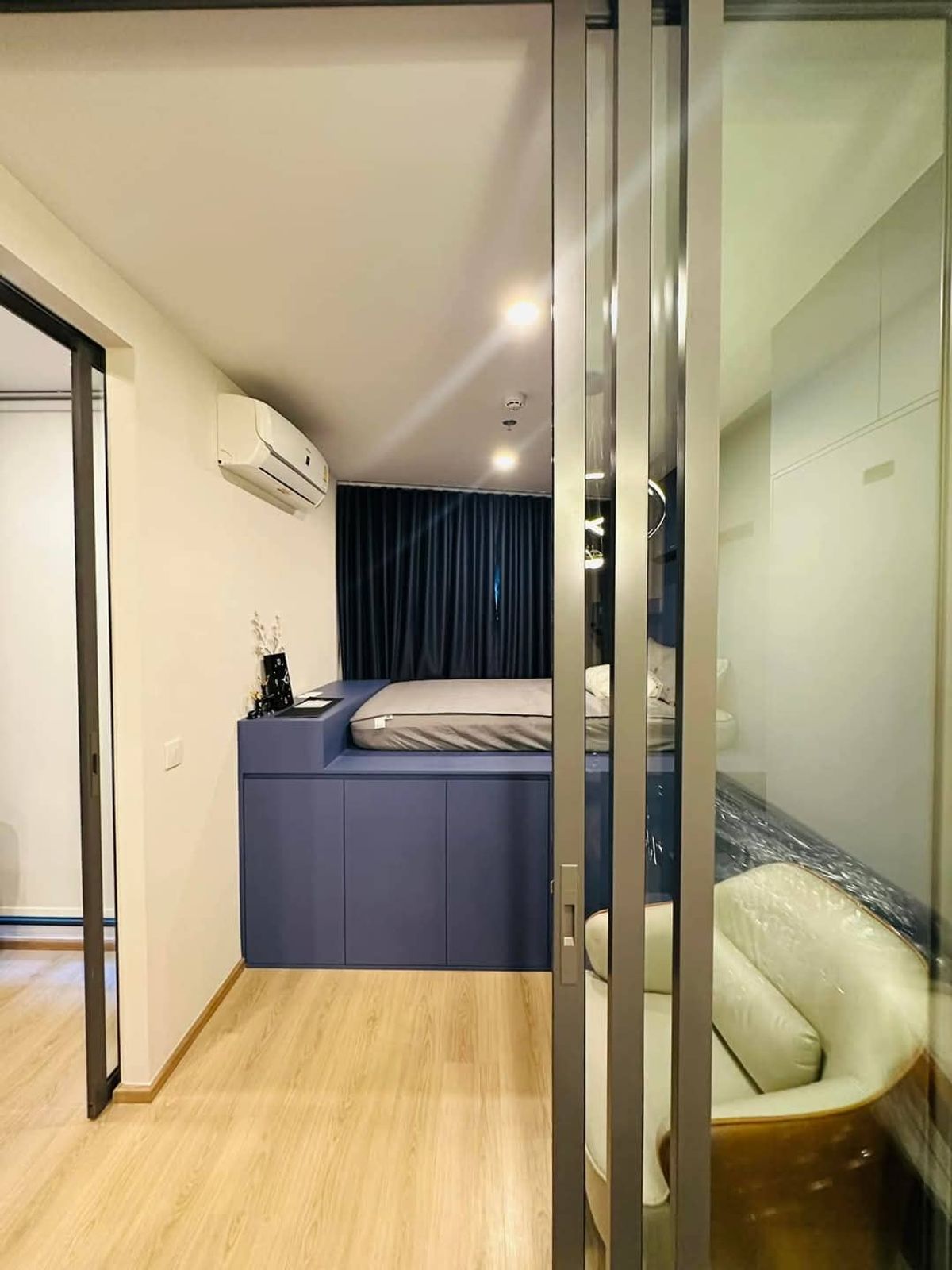 For RentCondoKhlongtoei, Kluaynamthai : For rent 📍 Life Rama 4 - Asoke 📍 Near MRT, Queen Sirikit Center, Furniture and Electrical appliances