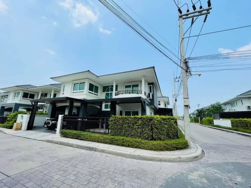 ขายบ้านพัทยา บางแสน ชลบุรี สัตหีบ : ขาย บ้านเดี่ยว แปลงหัวมุม ศุภาลัย พาร์ควิลล์ พระยาสัจจา-ชลบุรี