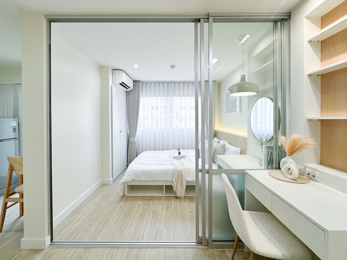 ขายคอนโดเกษตร นวมินทร์ ลาดปลาเค้า : ลุมพินี ลาดปลาเค้า 2 รีโนเวทใหม่ทั้งห้อง แค่ล้านกลางๆ