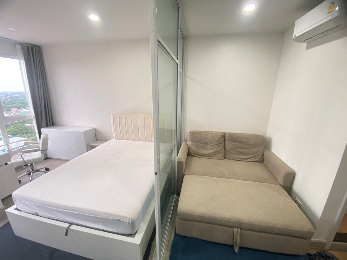🌃🌁 Beautiful room for rent Built-in furniture, 1 bedroom, size 30.50 sq m, 12,000 baht, Supalai Loft, Phasi Charoen Station, call 094-553-9330 Aof AG📞 Loading...