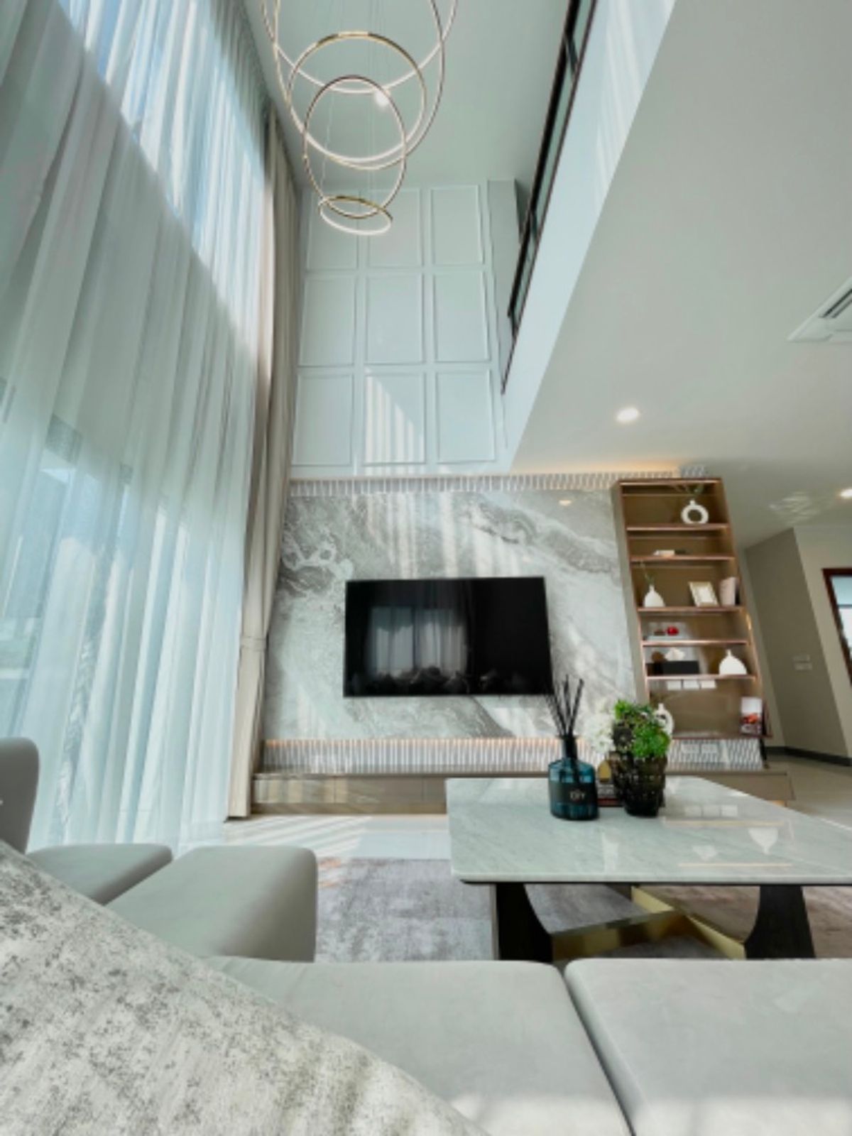 For RentHouseBangna, Bearing, Lasalle : Detached house for rent 🔥 The City Bangna 🔥 4 bedrooms, 5 bathrooms, convenient to travel near Mega Bangna