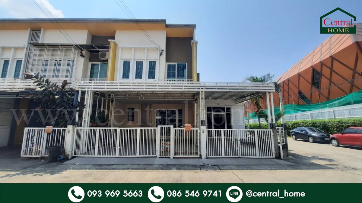For SaleTownhomeChaengwatana, Muangthong : Townhome Golden Avenue Chaengwattana -Tiwanon after the fir is complete.