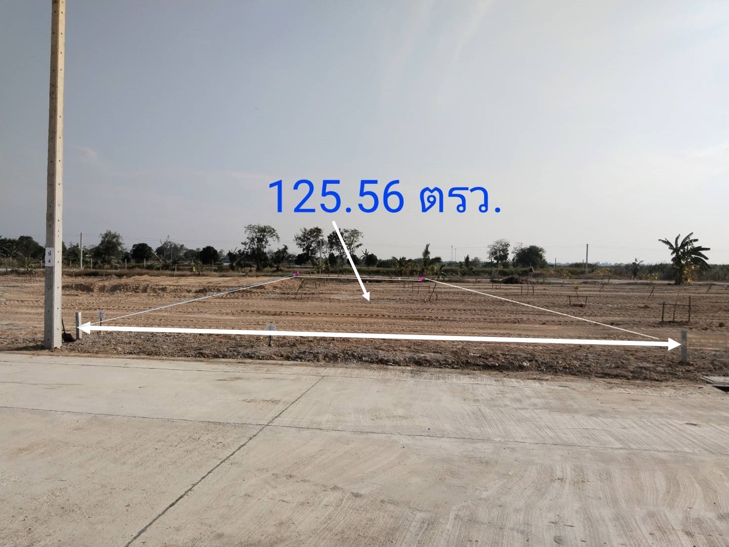 For SaleLandSamut Prakan,Samrong : Land for sale 125.56 sq.w., Liab Khlong Bang Pla, Bang Pla Subdistrict, Bang Phli District, Samut Prakan Province Attached to cheap concrete roads, totaling only 15,000 baht/wax, plumbing Can pay with the project