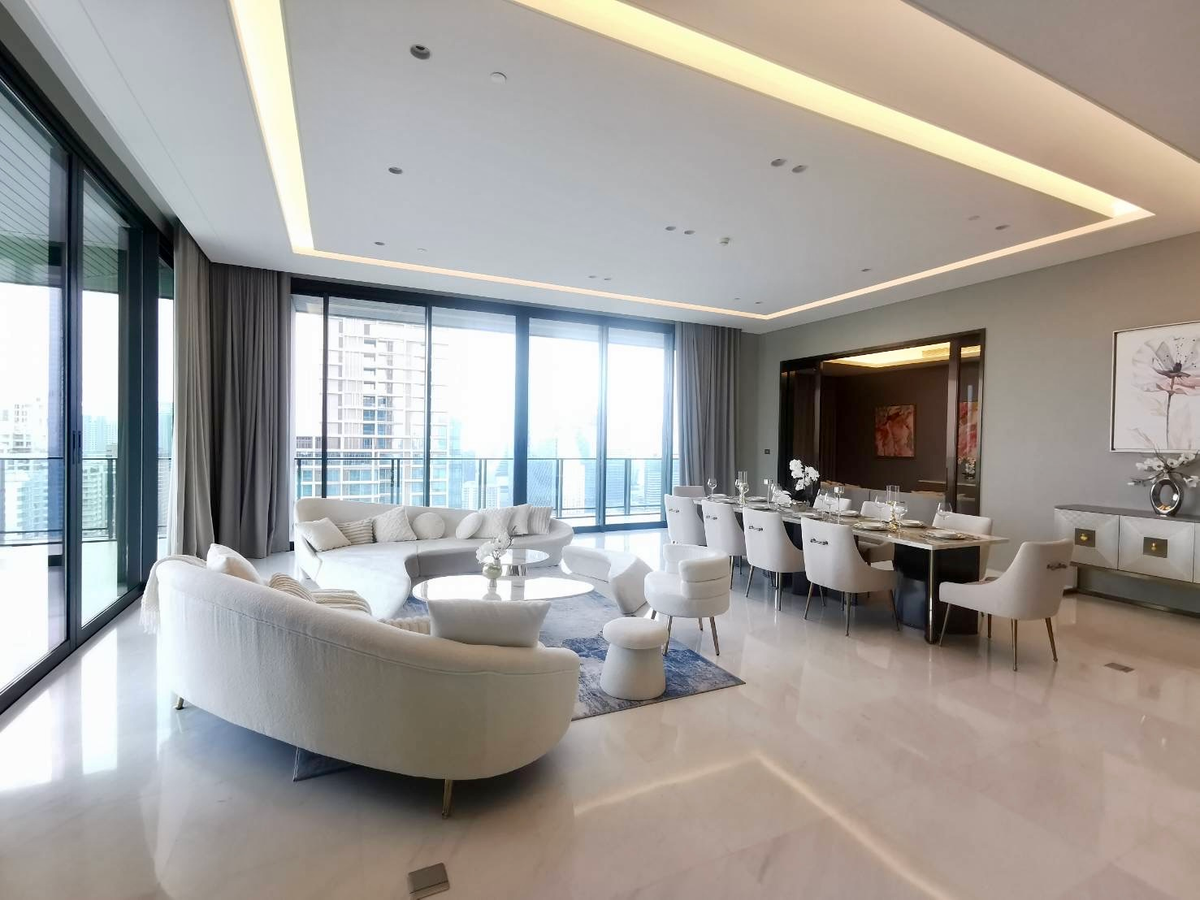 ขายคอนโดวิทยุ ชิดลม หลังสวน : Sindhorn Kempinski Penthouse 4bed: 337sqm. 4bed 3bath 159,000,000 Am: 0656199198