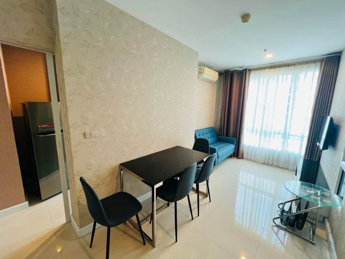 For RentCondoOnnut, Udomsuk : ✅ Rent a largest room, The Sky Happy, near BTS Udomsuk 45 sqm.