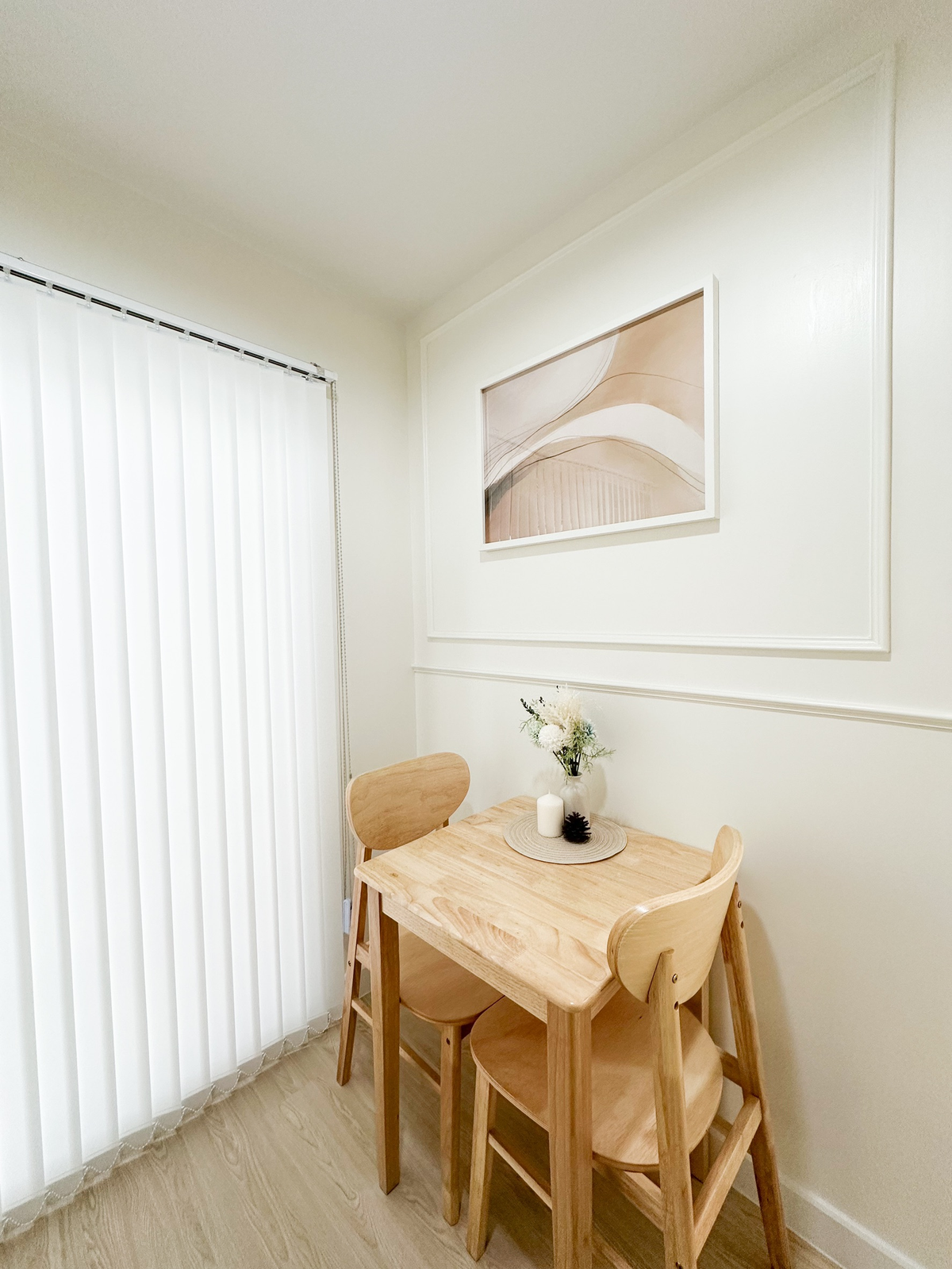 For SaleCondoKaset Nawamin,Ladplakao : Lumphini Ram Inthra-Lat Pla Khao 2, beautiful room with new furniture