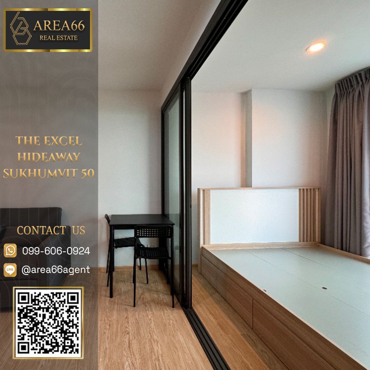 For SaleCondoOnnut, Udomsuk : 🔥 For sale !! The Excel Hideaway Sukhumvit 50 Condo