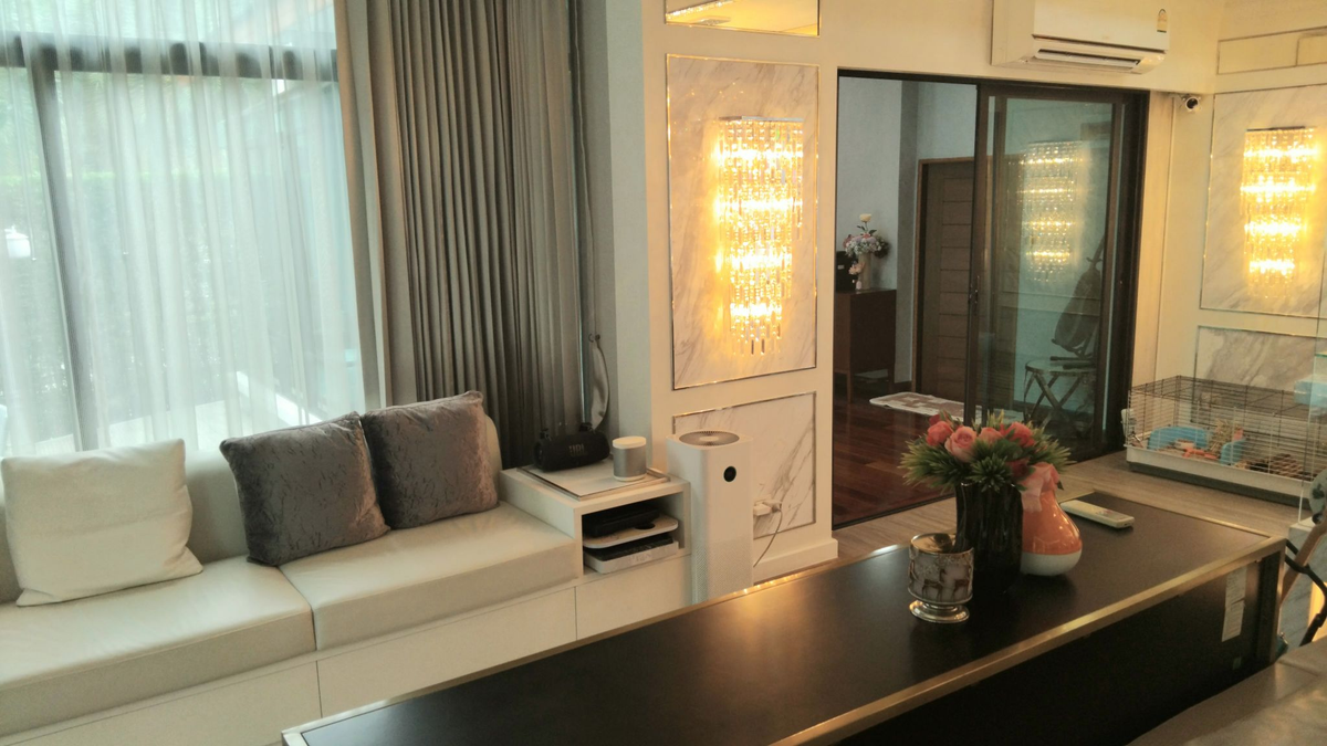 ขายบ้านพระราม 2 บางขุนเทียน : ขายบ้าน The Grand Rama 2 เนื้อที่ 145 ตรว.#แถมระบบโซล่าร์เซลส์  ราคา 29.50 ลบ. #หัวมุม #ตกแต่งสุดหรู #โซนCourtYard พื้นที่ใช้สอย 451 ตรม.