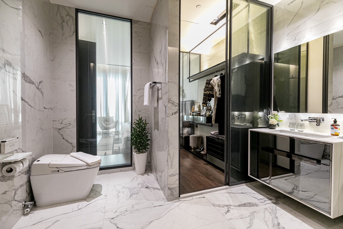 For SaleCondoSukhumvit, Asoke, Thonglor : Condo for sale The Bangkok Thonglor, Thong Lo, Soi 1, next to the Lak Thong Lo Road, near BTS Thonglor 600 meters, 95 sqm.