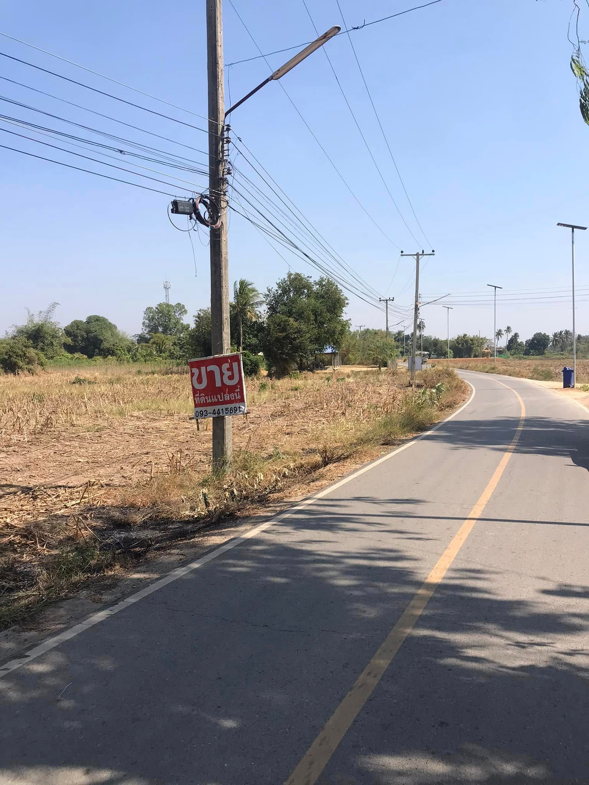 ขายที่ดินสระบุรี : ขายที่ดิน3ไร่ หน้ากว้างติดถนนลาดยางหมู่บ้าน71เมตร ต.พุแค อ.เฉลิมพระเกียรติ สระบุรี บ้านแพะตีนดง โทร093-441-5691
