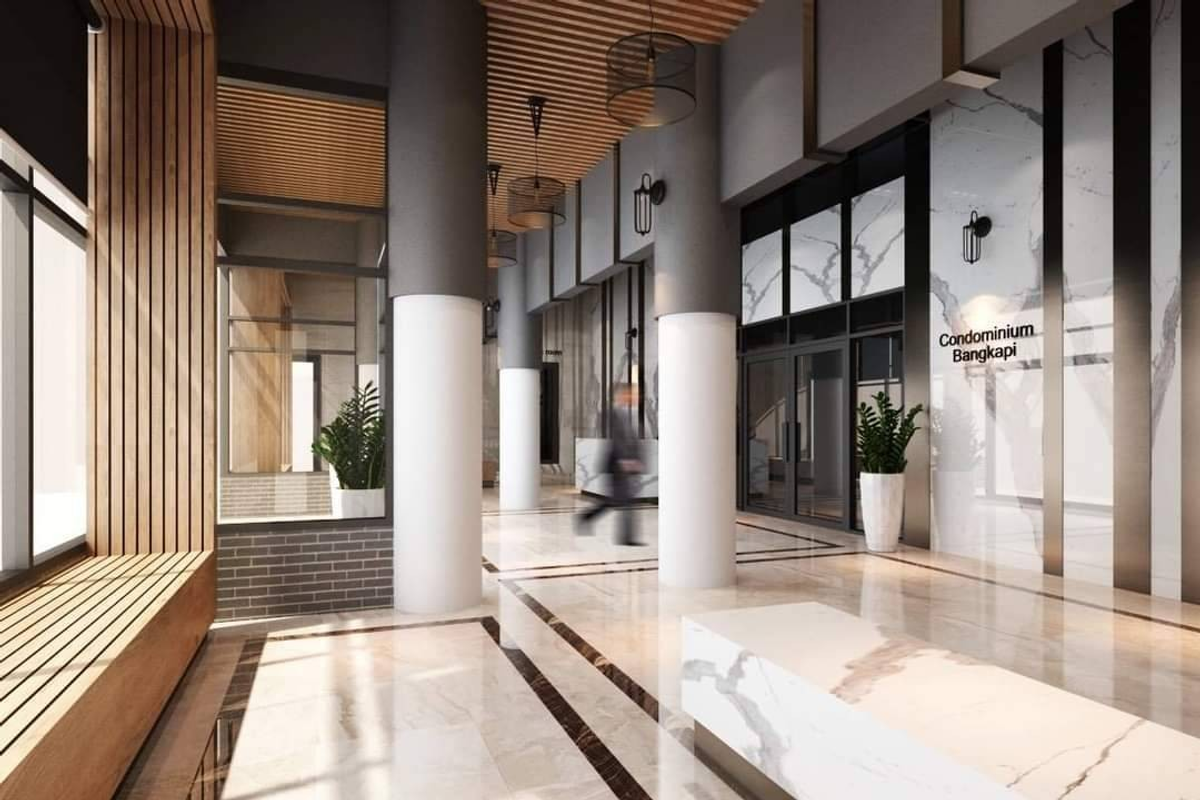 For SaleCondoSeri Thai, Ramkhamhaeng Nida : Urgent sale‼ ️ Condo Sukhaphiban 3 Mansion, Floor 19, 1 bedroom, 1 bathroom, area 41.3 sqm. Price 1,250,000 baht. Contact Khun Ae, call 095-469-4415.