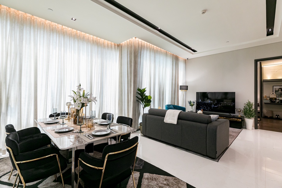 For SaleCondoSukhumvit, Asoke, Thonglor : Condo for sale The Bangkok Thonglor, Thong Lo, Soi 1, next to the Lak Thong Lo Road, near BTS Thonglor 600 meters, 95 sqm.